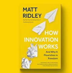 Cover of a book about innovation displayed as article thumbnail
