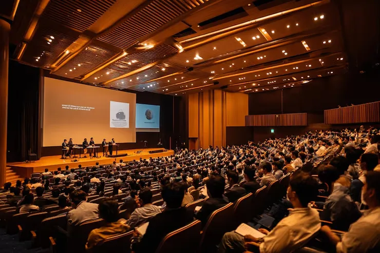 people gathered around a conference table